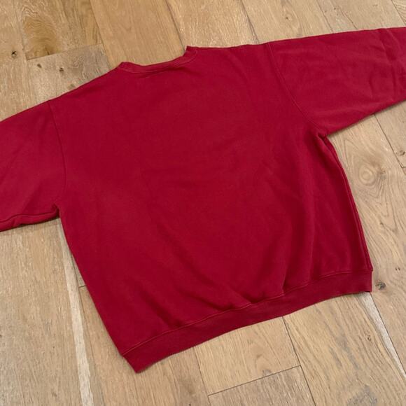 Vintage Disney Wine Red Crewneck Sweatshirt – Size XL - Picture 3 of 4